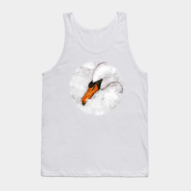 Mute swan Tank Top by Bwiselizzy